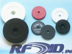 HF 13.56 MHz RFID ABS Disc Tags