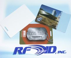 RFID ISO Cards - Personnel Badges - 148 KHz