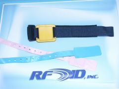 UHF 915 MHz RFID Patient Style Wristbands